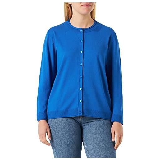 Sisley l/s sweater 14etm5203 cardigan, bright blue 36u, xl donna