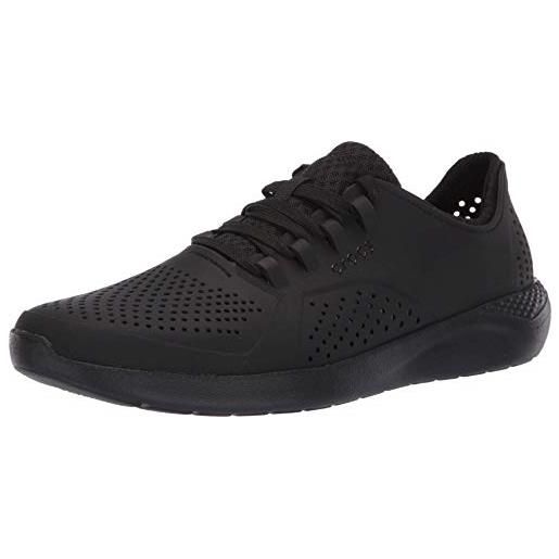 Crocs croc's chaussure noire/hommes - scarpe stringate oxford uomo, nero (noire 060), 45/46 eu