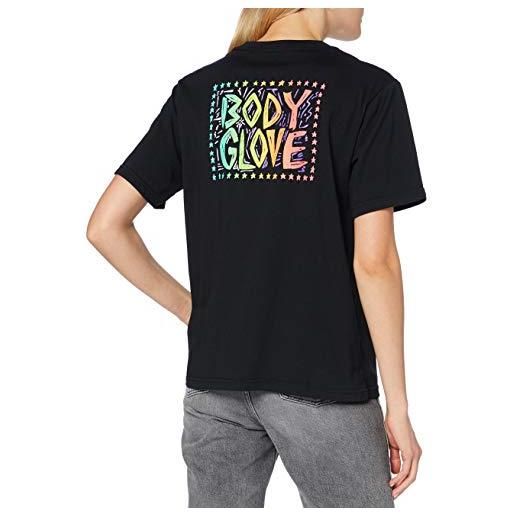 Body Glove woodcut t-shirt, maglietta donna, nero, m