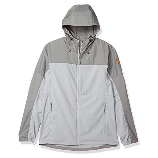 Fjällräven abisko midsummer jacket m, giacca uomo, grigio (shark grey/super grey), s