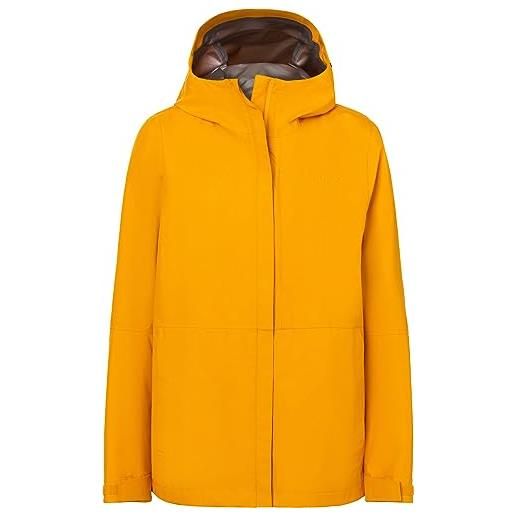 Marmot donna wm's minimalist gore-tex jacket, giacca antipioggia impermeabile, antivento per bicicletta, windbreaker traspirante da escursione e trekking, golden sun, s