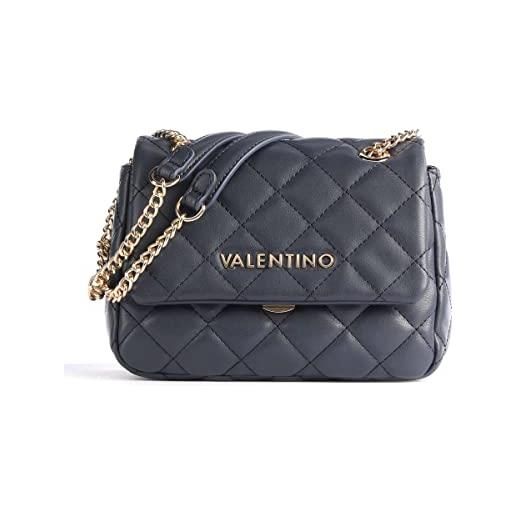Valentino by Mario Valentino ocarina, satchel donna, blu, 8x13.5x18.5 centimeters (b x h x t)