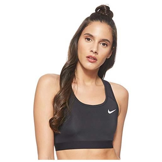 Nike womens bra w nk df swsh band nonpded bra, black/black/white, bv3900-010, xs