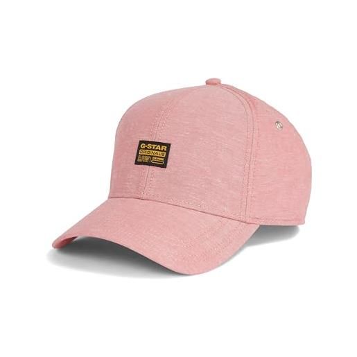 G-STAR RAW originals baseball cap donna, multicolore (pink ink/milk d03219-d123-d852), pc