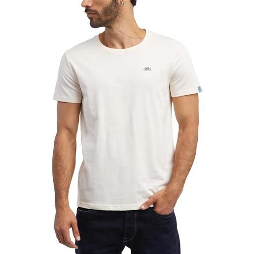 Ragwear - t-shirt vegana - endrew b beige per uomo in cotone - taglia s, m, l, xl