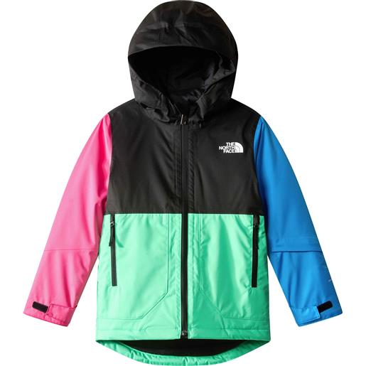 The North Face - giacca da sci isolante - kid freedom insulated jacket chlorophyll green - taglia bambino 2a, 3a - verde