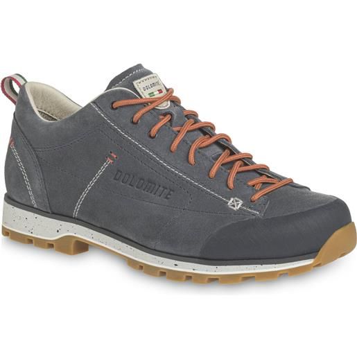 Dolomite - scarpe da viaggio e lifestyle - cinquantaquattro low evo gunmetal grey / canapa beige per uomo - taglia 8 uk, 8,5 uk, 9 uk, 9,5 uk, 10 uk - grigio