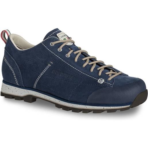 Dolomite - scarpe da viaggio e lifestyle - cinquantaquattro low evo blue per uomo - taglia 7,5 uk, 8,5 uk, 9 uk, 9,5 uk, 10 uk, 10,5 uk