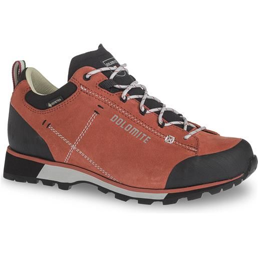 Dolomite - gore-tex scarpe da trekking - w's cinquantaquattro hike low evo gtx paprika red per donne in pelle - taglia 4 uk, 4,5 uk, 5 uk, 5,5 uk, 6 uk - rosso