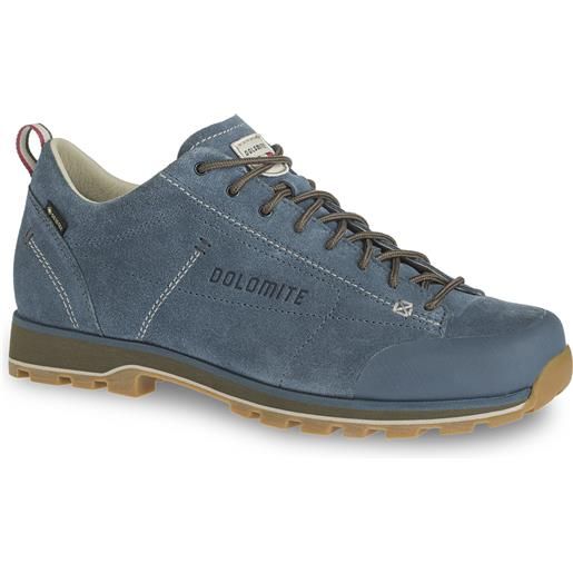 Dolomite - gore-tex scarpe da viaggio e stile di vita - cinquantaquattro low gtx denim blue per uomo - taglia 7,5 uk, 8 uk, 8,5 uk, 9 uk, 9,5 uk, 10 uk, 10,5 uk