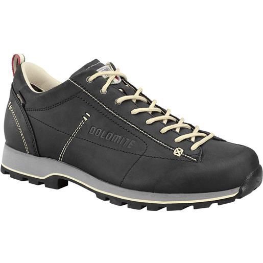 Dolomite - scarpe da lifestyle - cinquantaquattro low fg gtx black per uomo in pelle - taglia 7,5 uk, 8 uk, 8,5 uk, 9 uk, 9,5 uk, 10 uk, 10,5 uk, 11 uk - nero