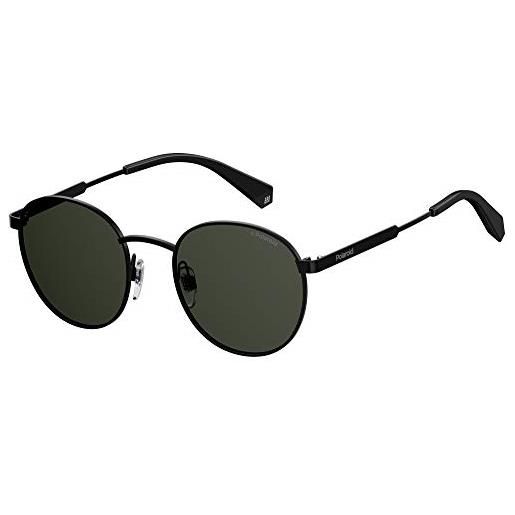 Polaroid sonnenbrille pld2053s-807m9-51 occhiali da sole, nero (schwarz), 51.0 unisex-adulto