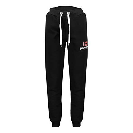 GEO NORWAY max men - pantaloni sportivi da jogging da uomo per allenamento jogging sport pantaloni cargo da uomo pantaloni da streetwear (nero xl)