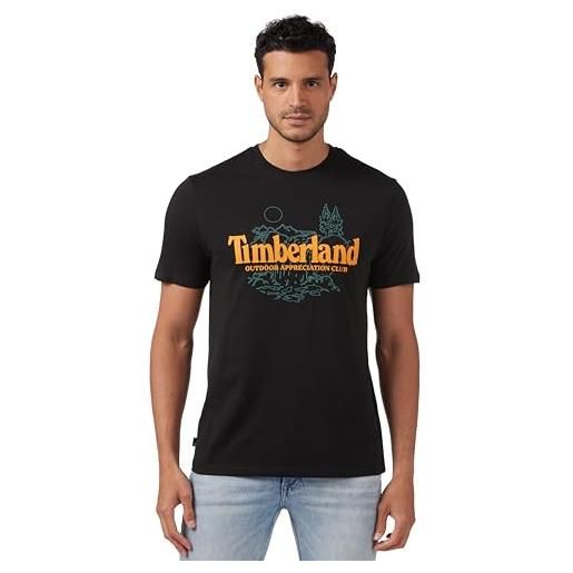 Timberland - t-shirt uomo con stampa logo - taglia l