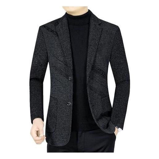 Generic cappotto per maniche per maniche per maniche lunghe con giacca da lavoro stampato a blazer da