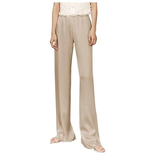 Pantaloni Eleganti Donna Con Elastico In Vita - Tasca, Comodi E Moda Taglie Forti - Foto 5