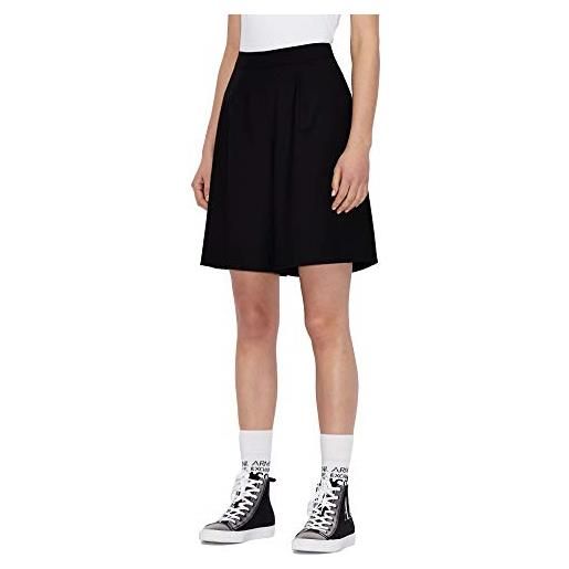 Armani Exchange skort dress shorts, nero, s donna