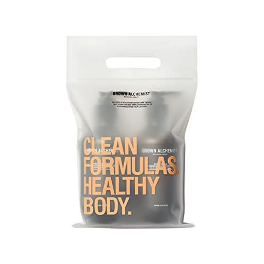 Grown Alchemist & rejuvenate body care 2 x 300 ml body cleanser, leaf vegan bio certificato