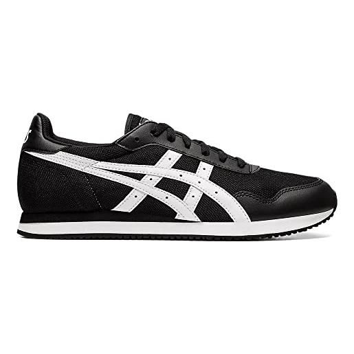 Asics tiger runner - scarpe da corsa uomo, nero (black/white), 44.5 eu, pair