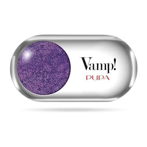 Pupa ombretto vamp!Metallic 103 hypnotic violet - ombretto colore puro, alta pigmentazione, multi-effetto (disponibile in 54 varianti colore e 6 diversi finish)