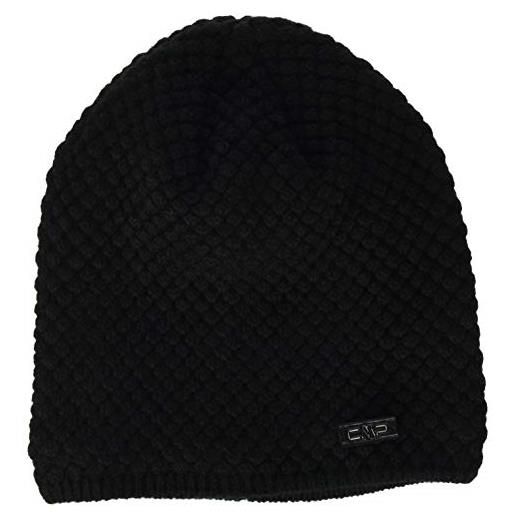 CMP beretto knitted, berretto donna, nero, taglia unica