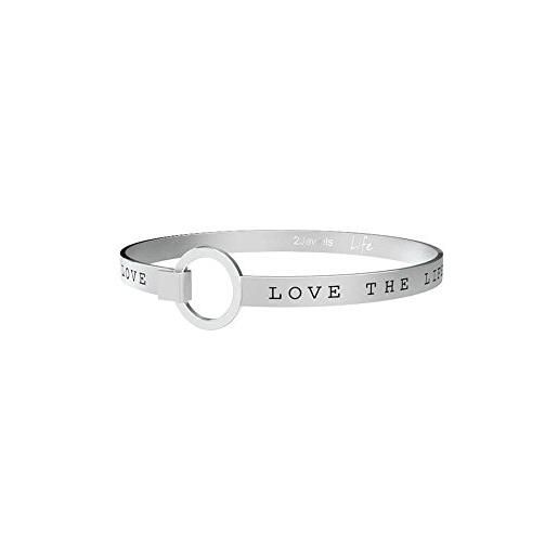 KIDULT LIFE collection bracciale in acciaio love the life 231724