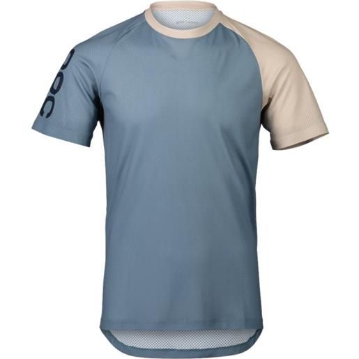 POC t-shirt mtb pure uomo calcite blue/light sandstone beige