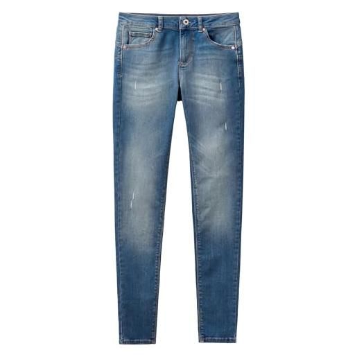 United Colors of Benetton pantalone 4nf1574k5 jeans, denim 906, 34 donna