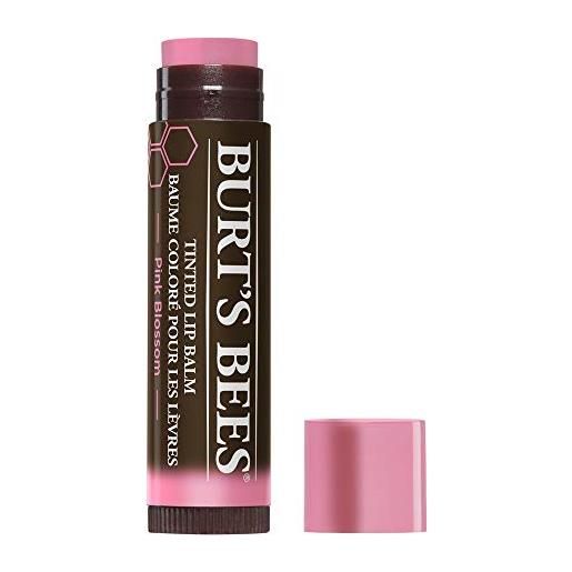 Burt's Bees pink blossom tinted lip balm 4.25g