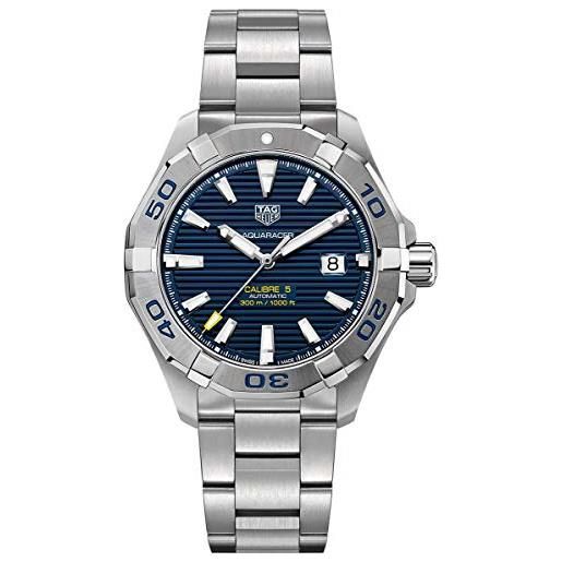 Tag heuer men's aquaracer 43mm steel bracelet automatic watch way2012. Ba0927