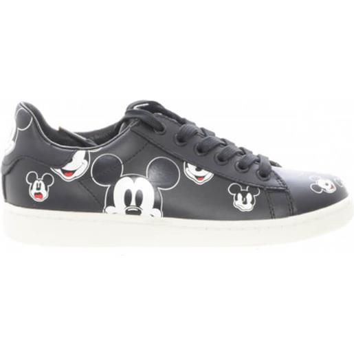 parmaxfashion disney sneakers bambina con disegni topolino nero / 30
