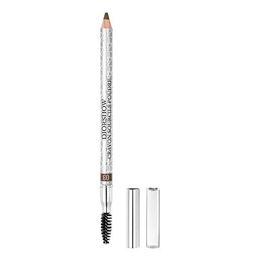 Diorshow crayon eyebrow pencil powder dark brown tono 32 dark brown