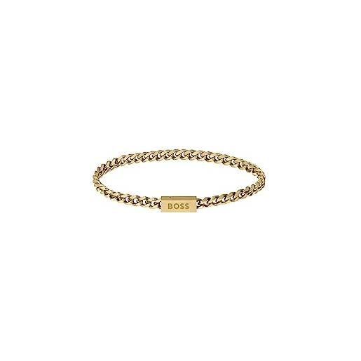 Boss jewelry braccialetto a catena da uomo collezione chain for him - 1580172m