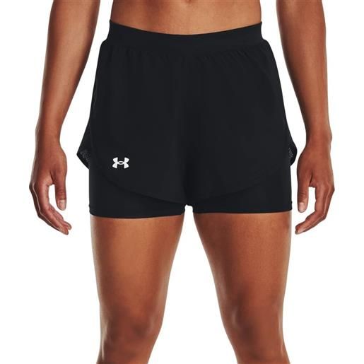 Under Armour pantaloncini fly by elite 2 in 1 - donna