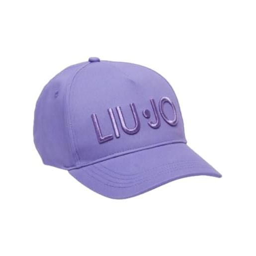 LIU.JO cappellino da baseball con logo, lilla, taglia unica