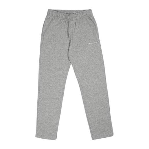 Champion pantalone sportivo da uomo in cotone garzato - 217419 (m, grigio melange)