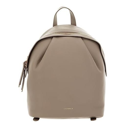 Coccinelle soft wear backpack grainy leather warm taupe/coff