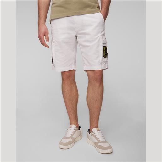 Aeronautica Militare shorts bianchi da uomo Aeronautica Militare