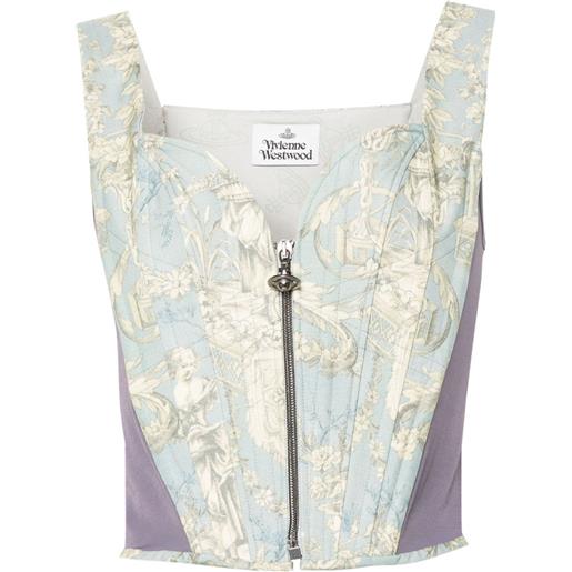 Vivienne Westwood corsetto - blu