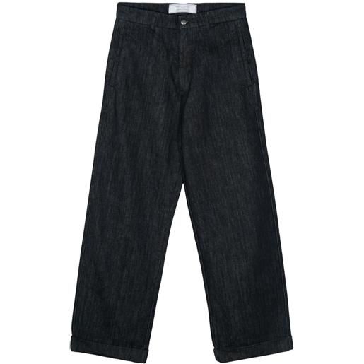 Société Anonyme oxford cotton jeans - blu