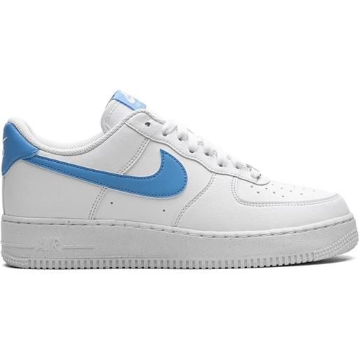 Nike sneakers air force 1 next nature university blue - bianco