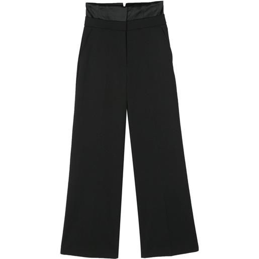 Calvin Klein pantaloni sartoriali - nero