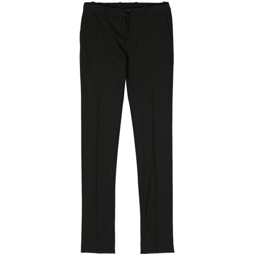 Incotex internal-drawstring tailored trousers - nero
