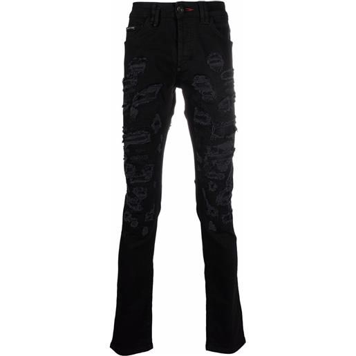 Philipp Plein jeans dritti - nero