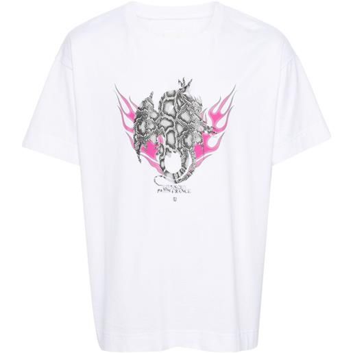 Givenchy logo-print cotton t-shirt - bianco