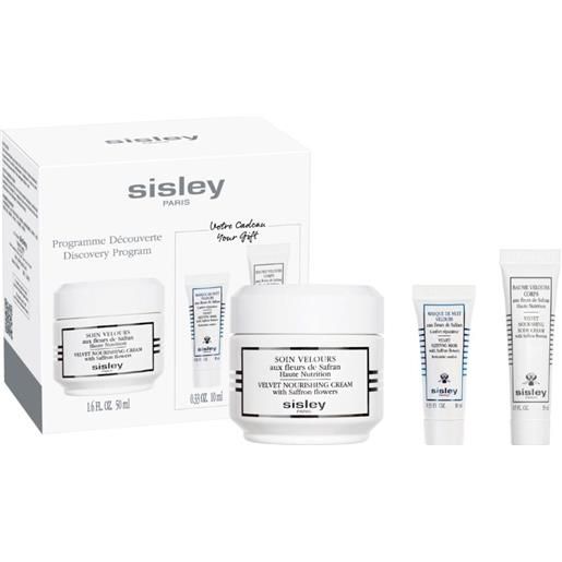 Sisley set regalo di trattamento nutriente soin velours set