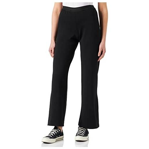 Sisley trousers 4iprlf00k pantaloni, black 100, 44 donna