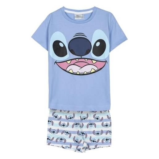 CERDÁ LIFE'S LITTLE MOMENTS pigiama per bambini di stitch set, blu, 8 anni
