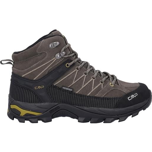 Cmp scarpe rigel mid trekking shoe waterproof fango - uomo
