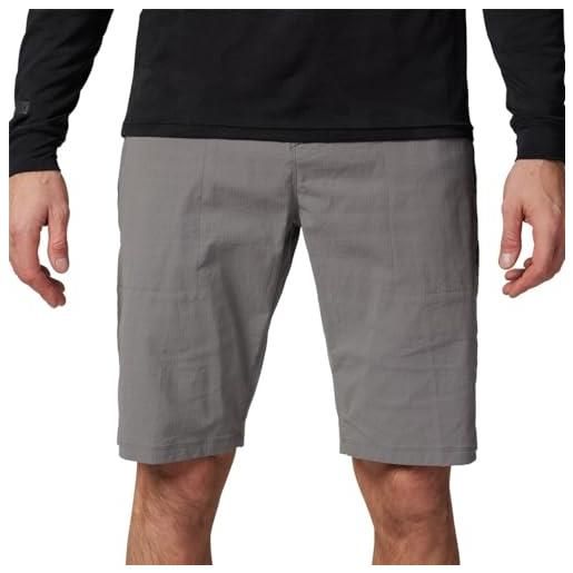 Fox Racing pantaloncini da ciclismo fox ranger 34 shorts, grigio (pewter), 48 unisex-adulto
